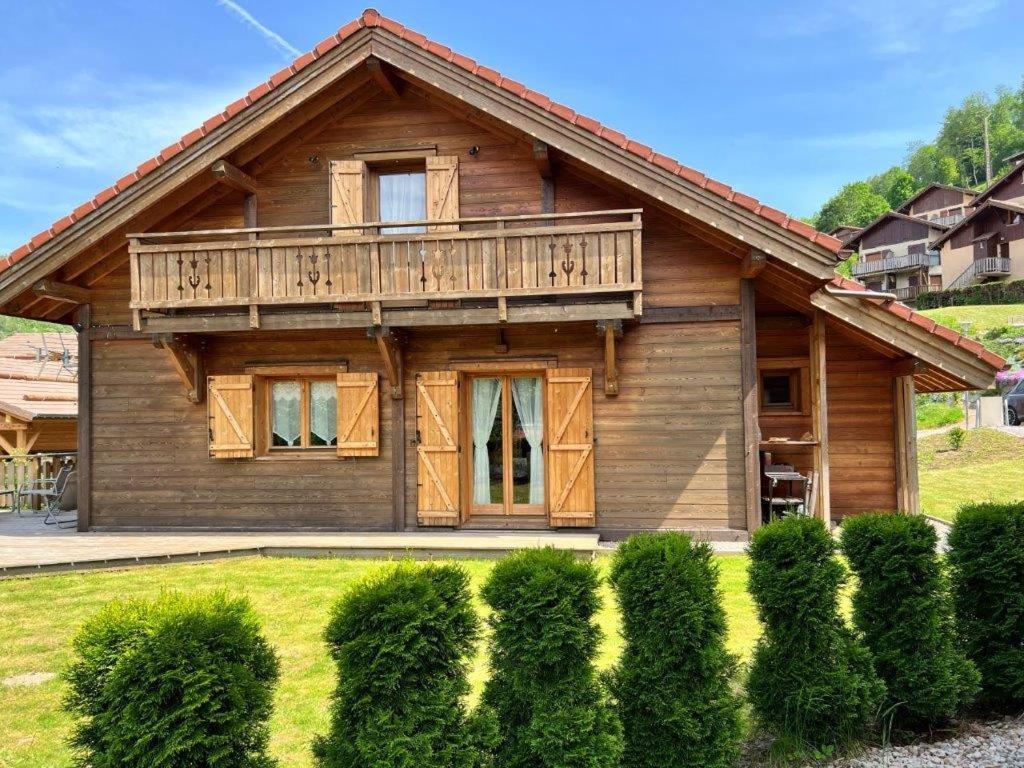 Le Chalet Du Pere Michel, Jacuzzi, Sauna, Jardin La Bresse Buitenkant foto
