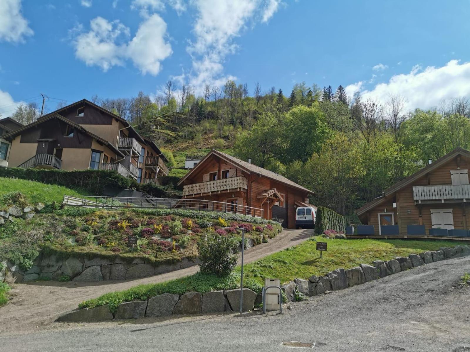 Le Chalet Du Pere Michel, Jacuzzi, Sauna, Jardin La Bresse Buitenkant foto