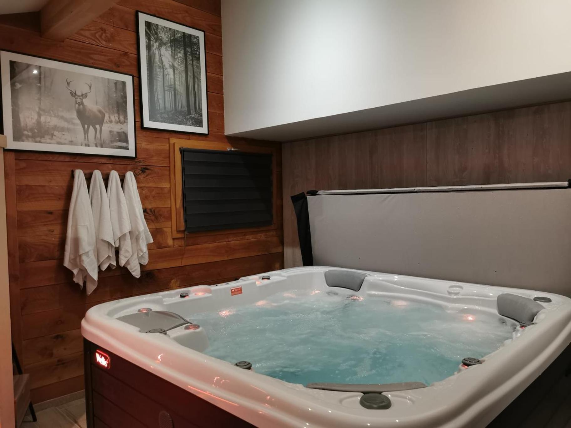 Le Chalet Du Pere Michel, Jacuzzi, Sauna, Jardin La Bresse Buitenkant foto