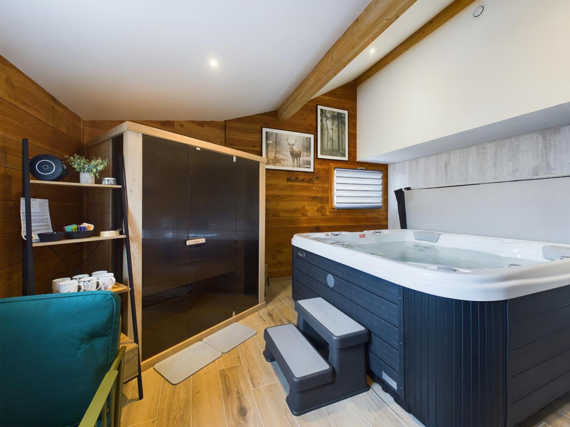 Le Chalet Du Pere Michel, Jacuzzi, Sauna, Jardin La Bresse Buitenkant foto